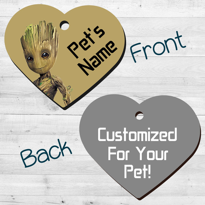 Guardians of the Galaxy | Groot | Pet Tag 2-Sided