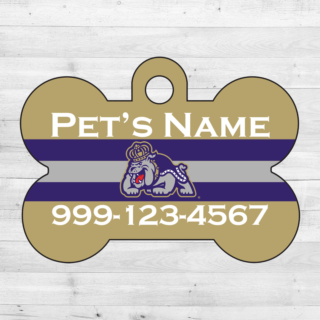 James Madison Dukes | NCAA Officially Licensed | Dog Tag 1-Sided