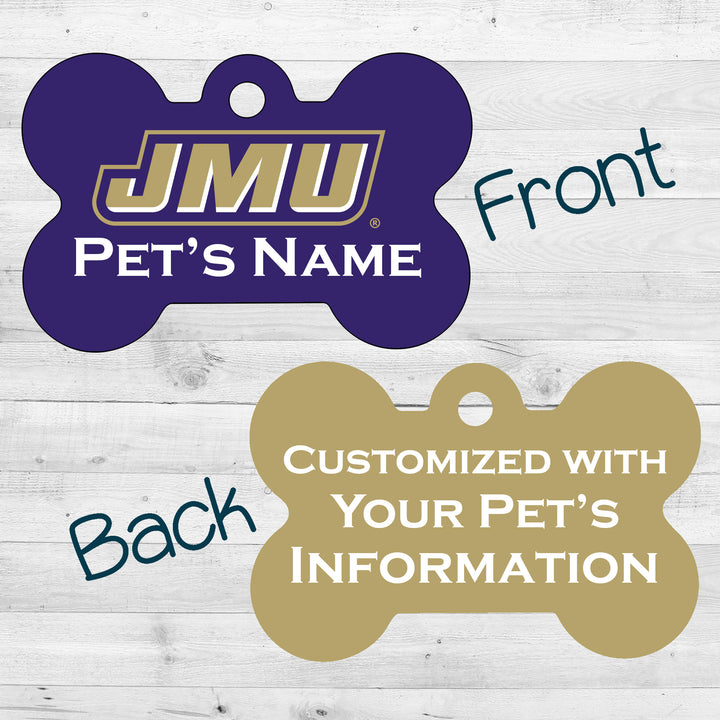 James Madison Dukes | NCAA Officially Licensed | Dog Tag 2-Sided