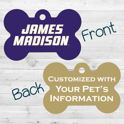 James Madison Dukes | NCAA Officially Licensed | Dog Tag 2-Sided