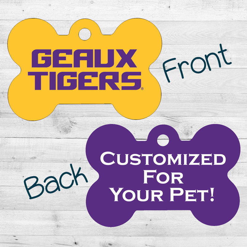 LSU Tigers | NCAA Officially Licensed | Dog Tag 2-Sided