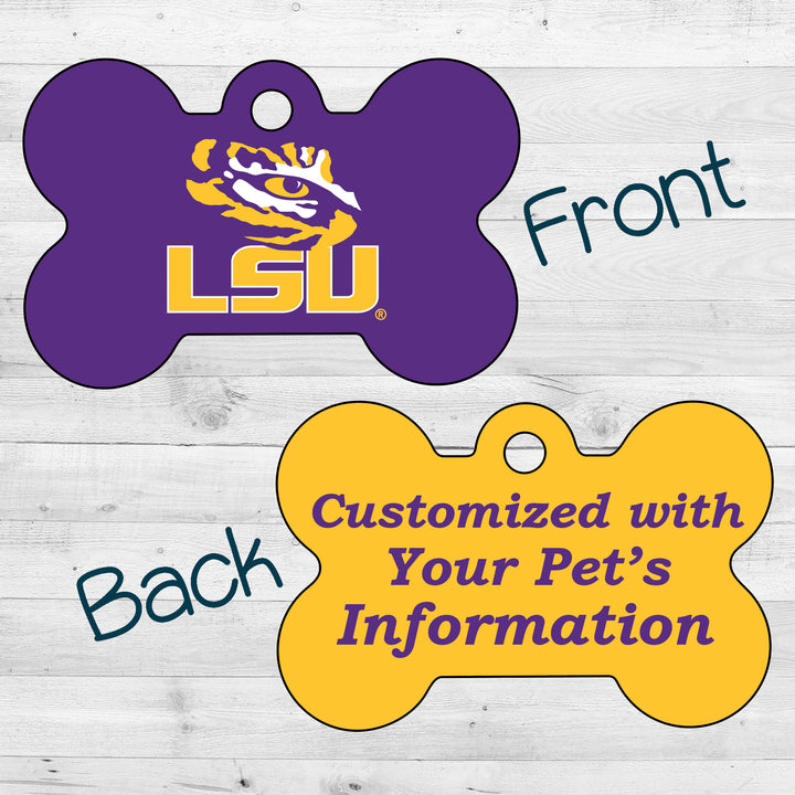LSU Tigers | NCAA Officially Licensed | Dog Tag 2-Sided