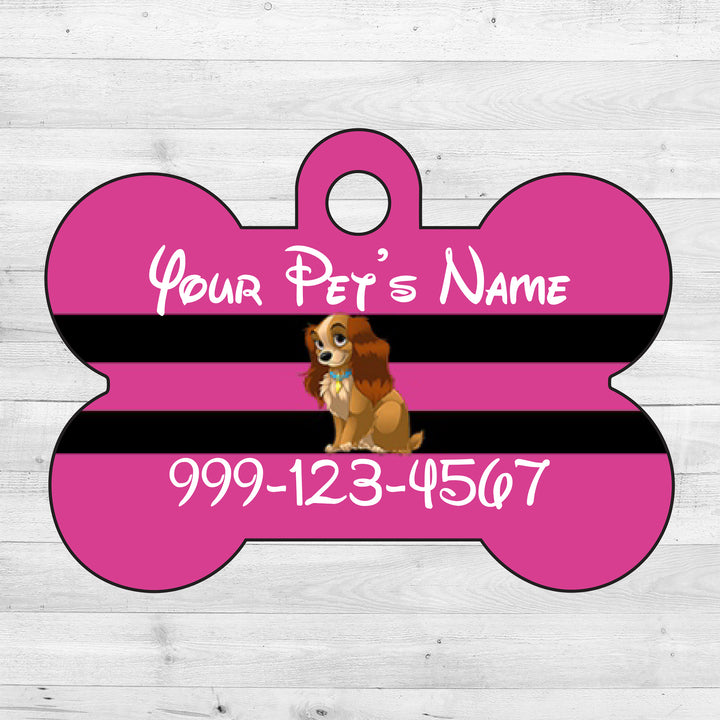 Lady & the Tramp | Lady | Dog Tag 1-Sided