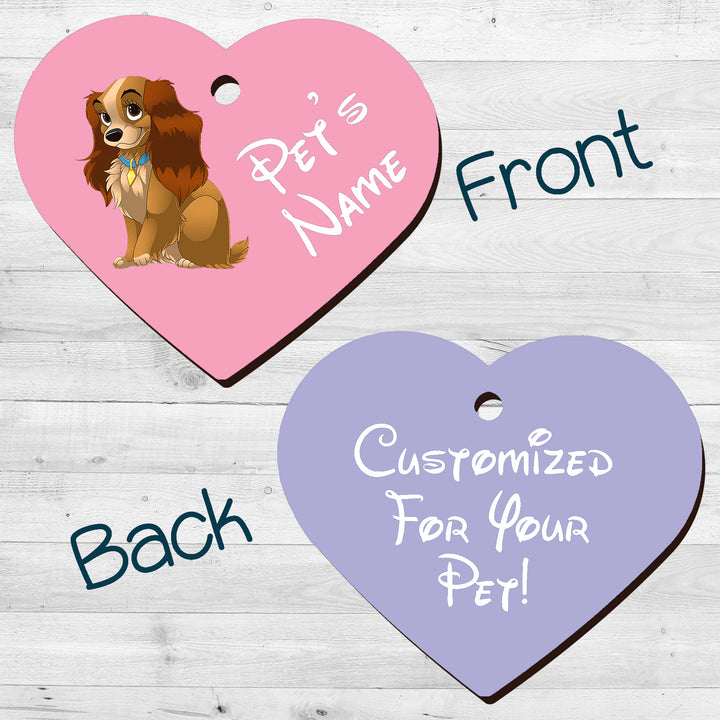 Lady & the Tramp | Lady | Pet Tag 2-Sided