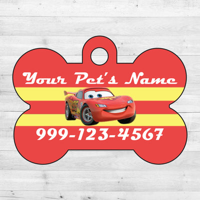 Cars | Lightning McQueen | Dog Tag 1-Sided