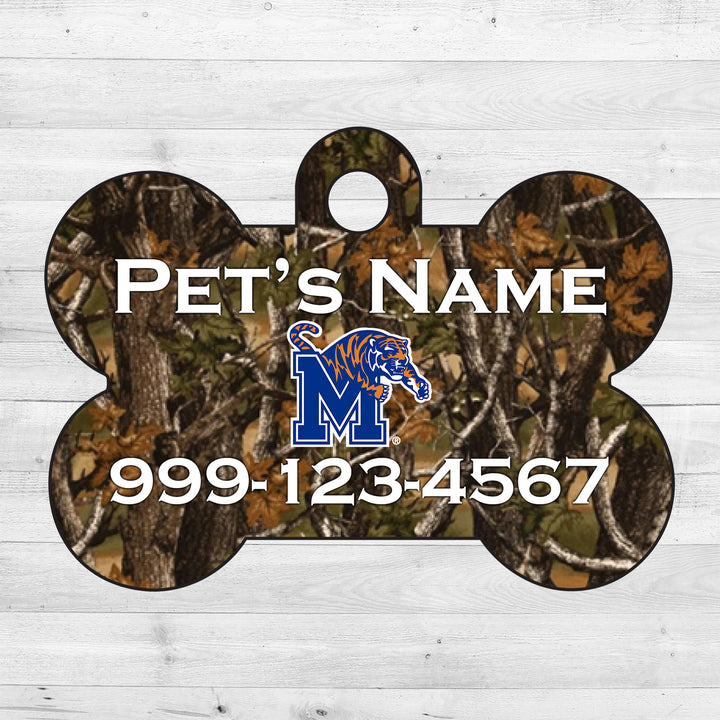 Memphis Tigers | NCAA Officially Licensed | Dog Tag 1-Sided