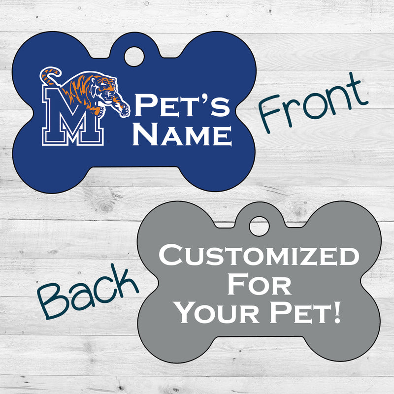 Memphis Tigers | NCAA Officially Licensed | Dog Tag 2-Sided
