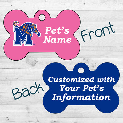 Memphis Tigers | NCAA Officially Licensed | Dog Tag 2-Sided