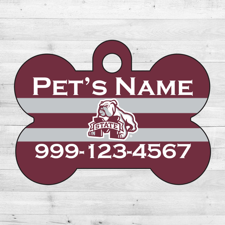 Mississippi State Bulldogs | NCAA Officially Licensed | Dog Tag 1-Sided