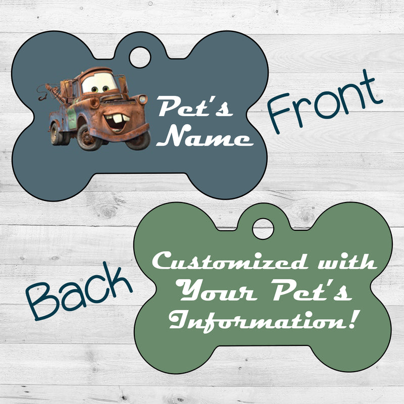 Cars | Tow Mater | Dog Tag 2-Sided
