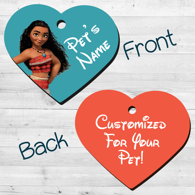 Disney | Moana | Pet Tag 2-Sided