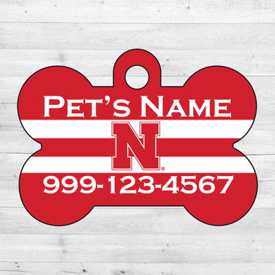 Nebraska Cornhuskers | NCAA Officially Licensed | Dog Tag 1-Sided