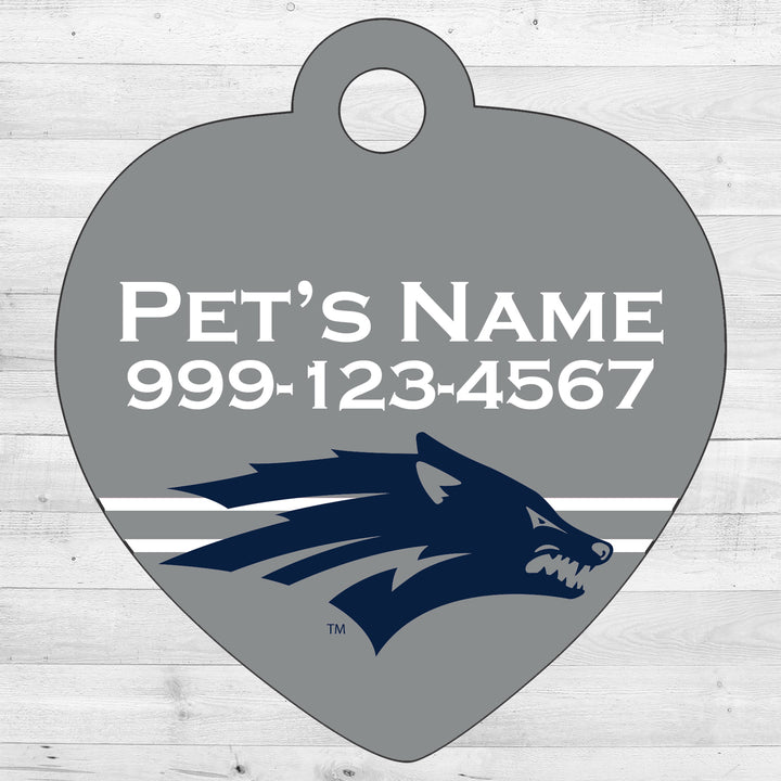 Nevada Wolfpack | NCAA Officially Licensed | Pet Tag 1-Sided