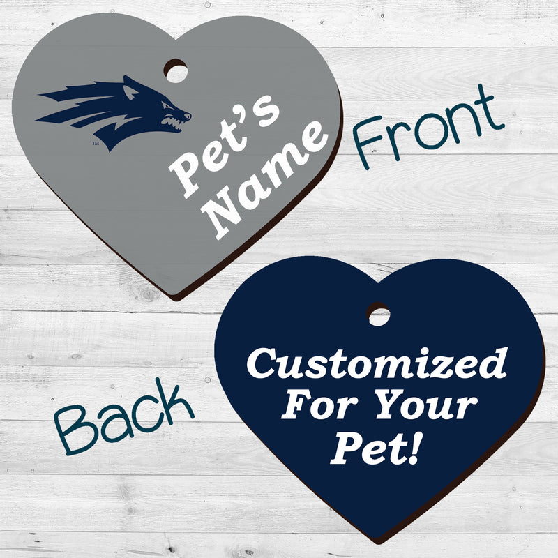 Nevada Wolfpack | NCAA Officially Licensed | Pet Tag 2-Sided