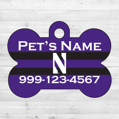 Northwestern Wildcats | NCAA Officially Licensed | Dog Tag 1-Sided