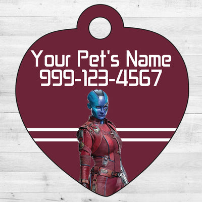Guardians of the Galaxy | Nebula | Pet Tag 1-Sided