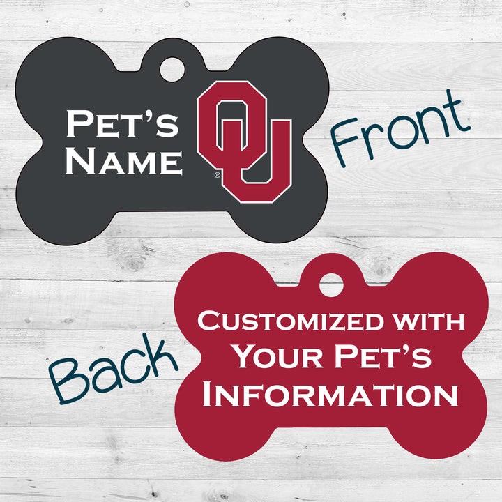 Oklahoma Sooners | NCAA Officially Licensed | Dog Tag 2-Sided