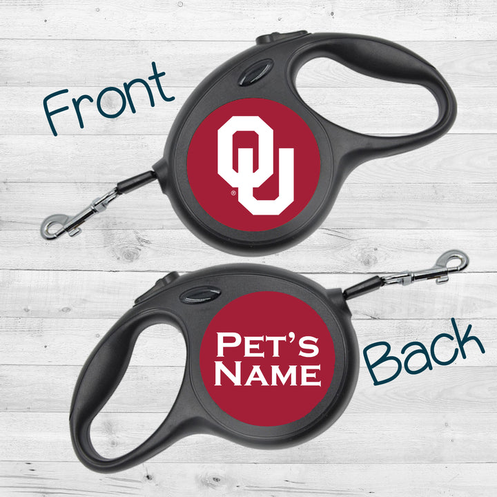 Oklahoma Sooners | NCAA Officially Licensed | Retractable Leash