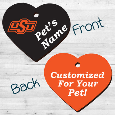 Oklahoma State Cowboys | NCAA Officially Licensed | Pet Tag 2-Sided