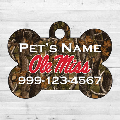 Ole Miss Rebels | NCAA Officially Licensed | Dog Tag 1-Sided