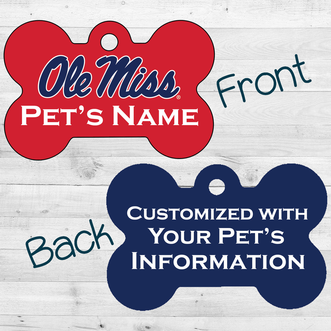 Ole Miss Rebels | NCAA Officially Licensed | Dog Tag 2-Sided