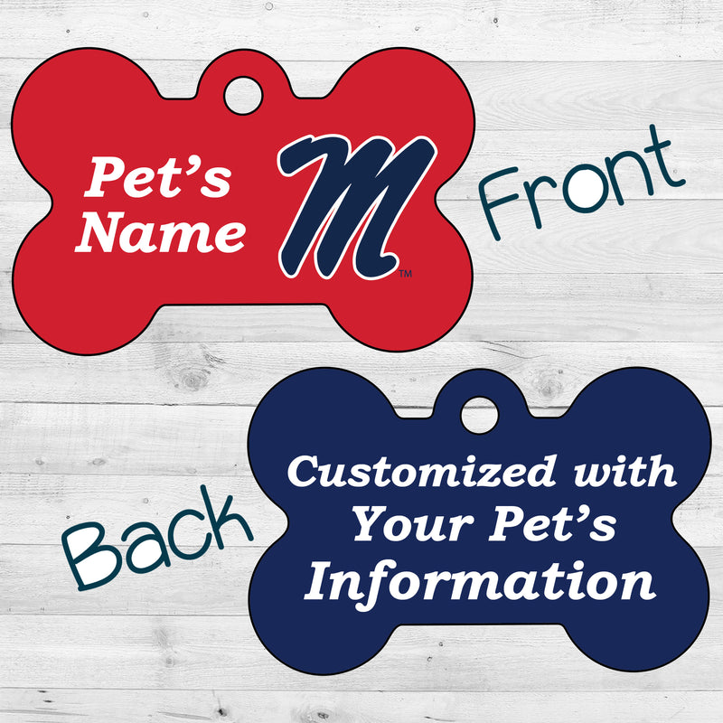 Ole Miss Rebels | NCAA Officially Licensed | Dog Tag 2-Sided