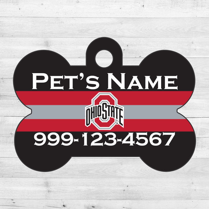 Ohio State Buckeyes | NCAA Officially Licensed | Dog Tag 1-Sided