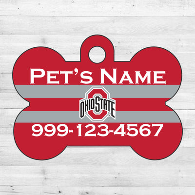 Ohio State Buckeyes | NCAA Officially Licensed | Dog Tag 1-Sided