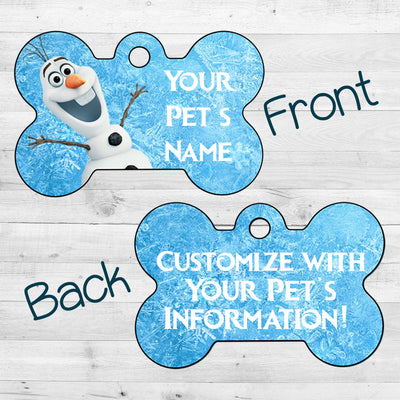 Frozen | Olaf | Dog Tag 2-Sided