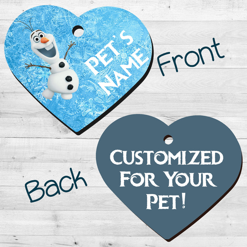 Frozen | Olaf | Pet Tag 2-Sided
