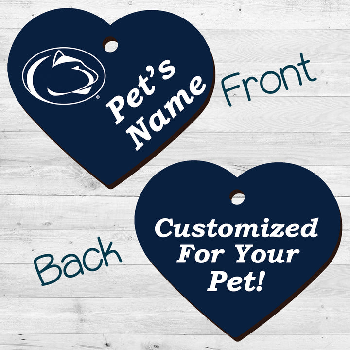 Penn State Nittany Lions | NCAA Officially Licensed | Pet Tag 2-Sided