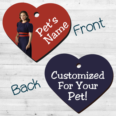 Marvel | Peggy Carter | Pet Tag 2-Sided