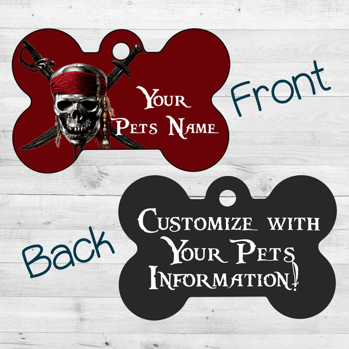 Pirates of the Caribbean | Skull | Dog Tag 2-Sided