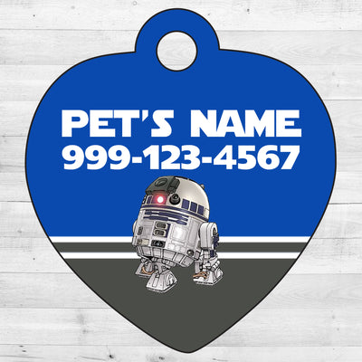 Star Wars | R2D2 | Pet Tag 1-Sided