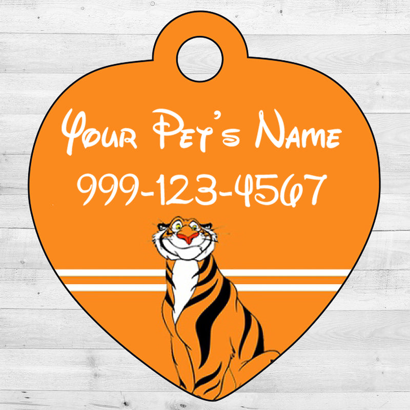 Aladdin | Rajah | Pet Tag 1-Sided