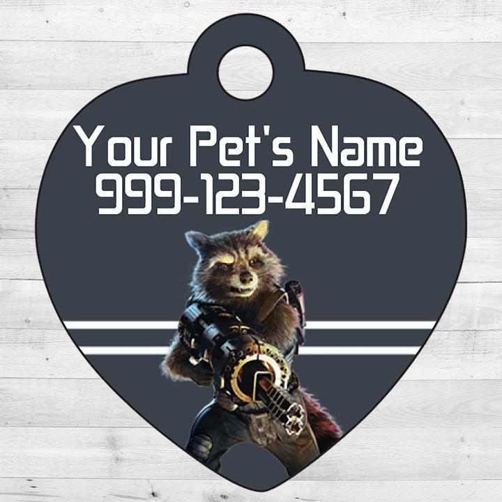 Guardians of the Galaxy | Rocket | Pet Tag 1-Sided