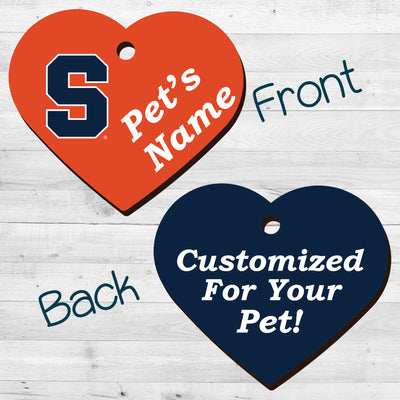 Syracuse Orange | NCAA Officially Licensed | Pet Tag 2-Sided