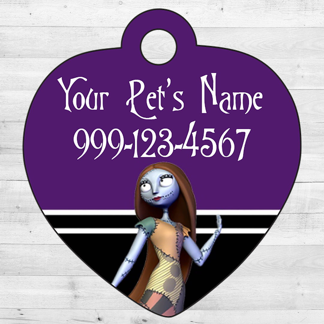 Nightmare Before Christmas | Sally | Pet Tag 1-Sided