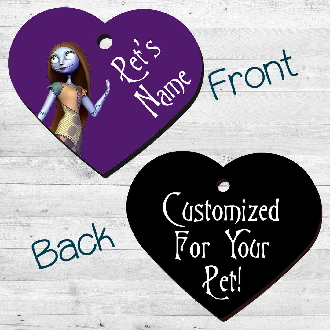 Nightmare Before Christmas | Sally | Pet Tag 2-Sided