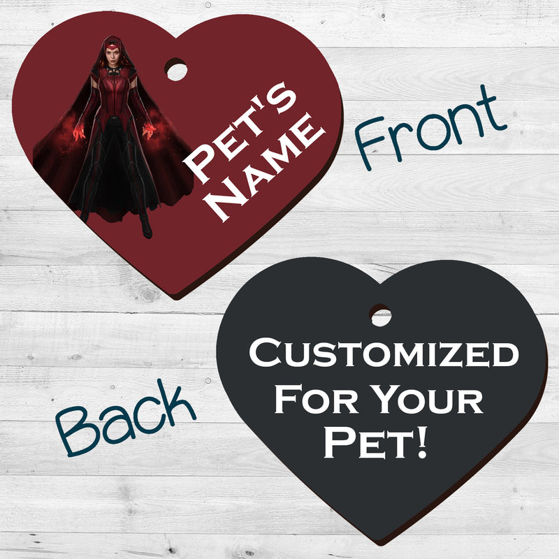 Marvel | Scarlet Witch | Pet Tag 2-Sided