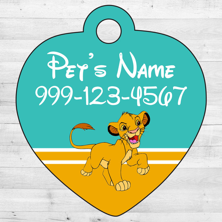 The Lion King | Simba | Pet Tag 1-Sided
