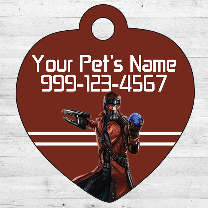 Guardians of the Galaxy | Star Lord | Pet Tag 1-Sided
