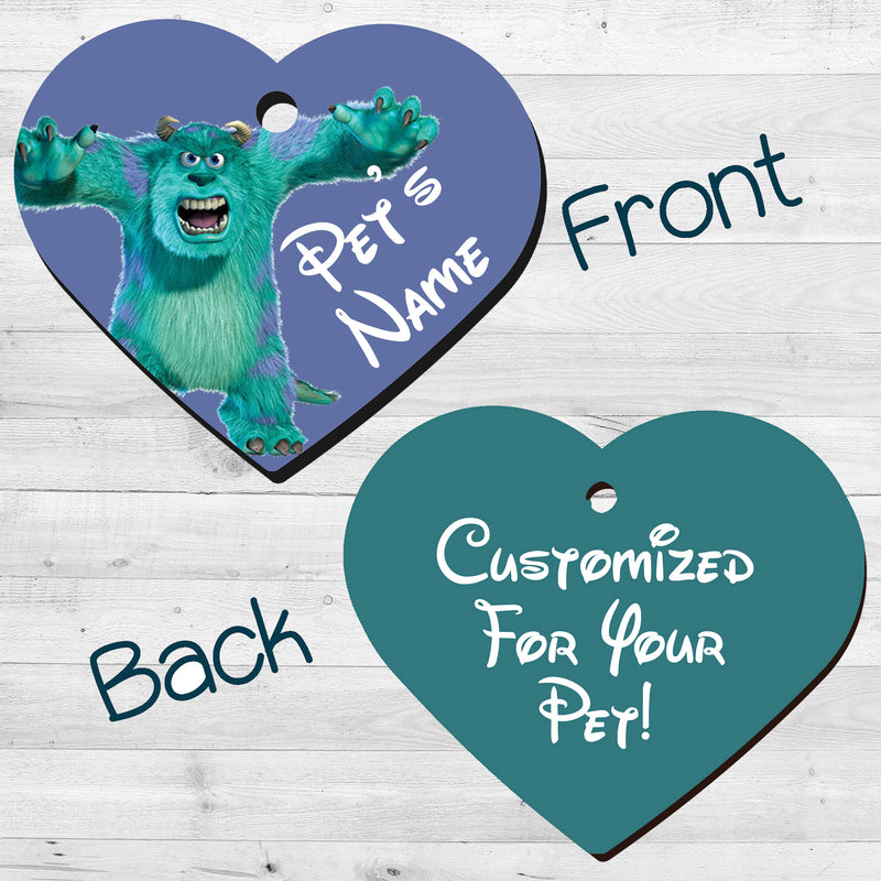 Monsters Inc. | Sulley | Pet Tag 2-Sided