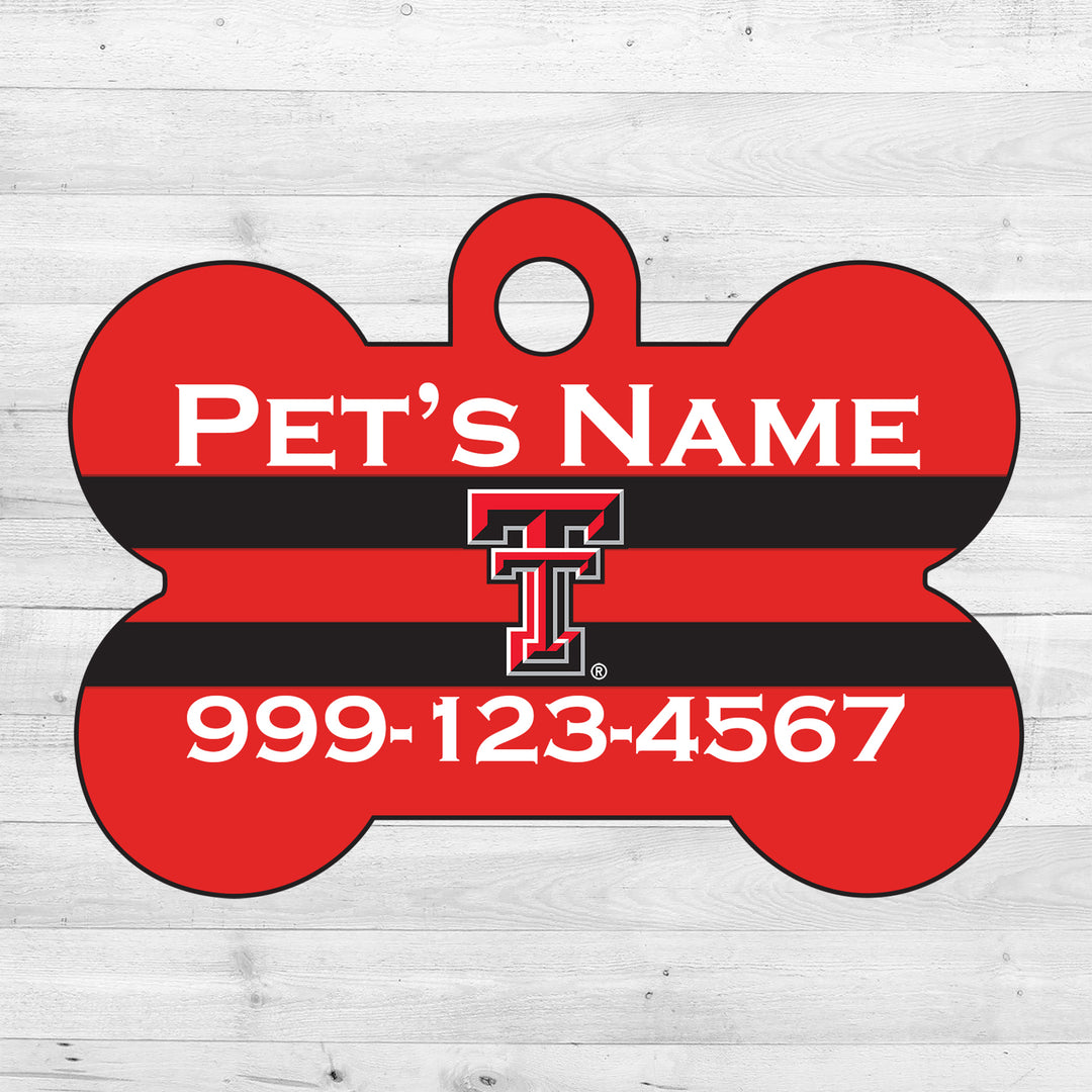 Texas Tech Red Raiders | NCAA Officially Licensed | Dog Tag 1-Sided
