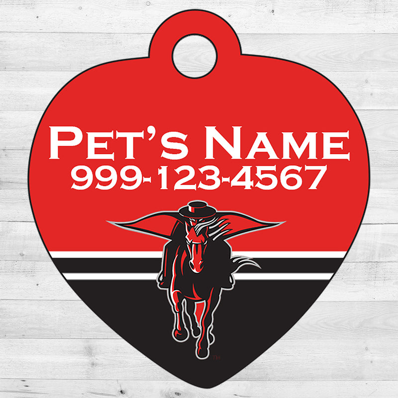 Texas Tech Red Raiders | NCAA Officially Licensed | Pet Tag 1-Sided