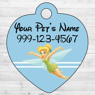 Peter Pan | Tinkerbell | Pet Tag 1-Sided