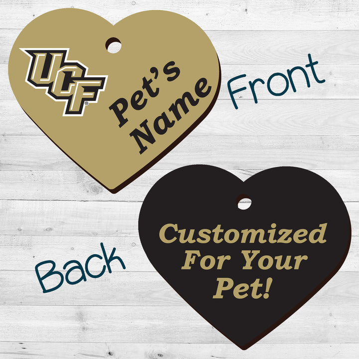 UCF Knights | NCAA Officially Licensed | Pet Tag 2-Sided