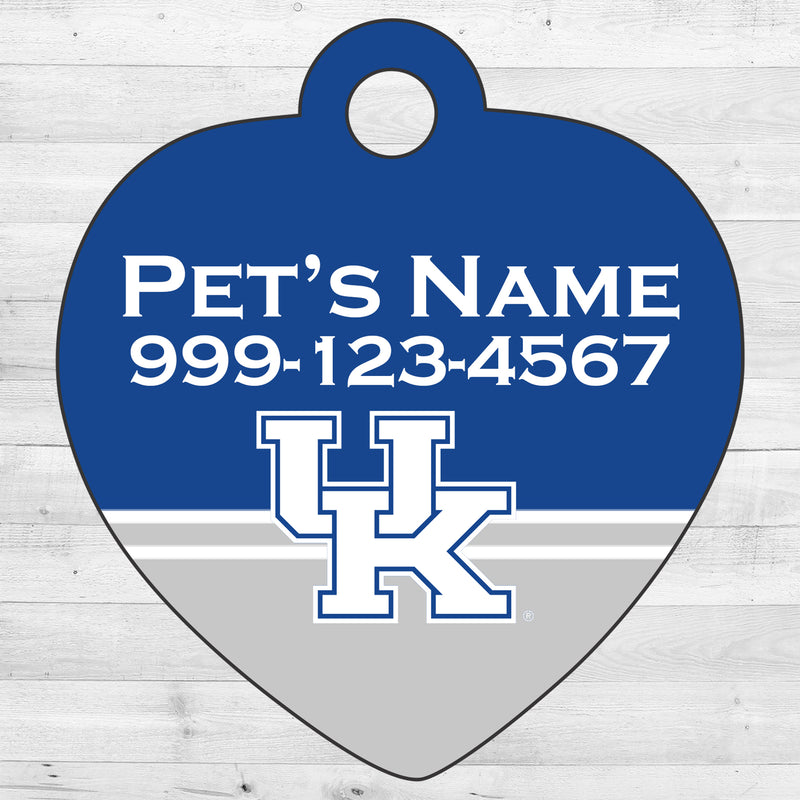 Kentucky Wildcats | NCAA Officially Licensed | Pet Tag 1-Sided