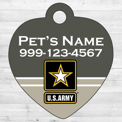 U.S. Army | Officially Licensed | Dog Tag 1-Sided