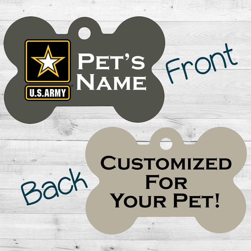 U.S. Army | Officially Licensed | Dog Tag 2-Sided